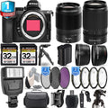 3 f/1.8 f/4.5-6.3 Handbag Lens Flash Filter Z5 VR PC 35mm S + + + + PC Lens Macro + Nikon Camera Set Set 64GB with Mirrorless 50-250mm 4 +