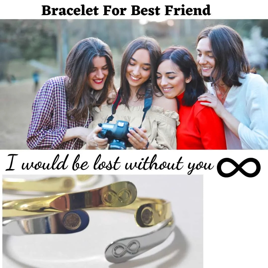 would Bracelets, Sign Best you- I Bracelets, Friend Engraved without Friendship lost Bracelets Infinity be Bracelets, Infinity