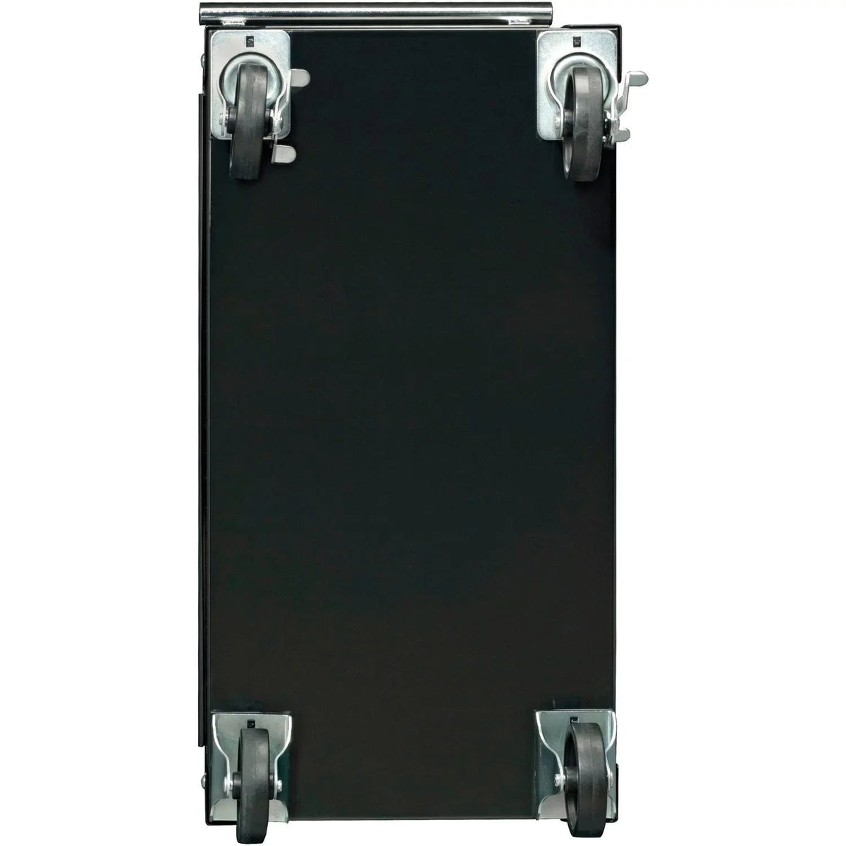 W/ Cart Global Tool Top, 27" Sliding Industrial 2-Drawer Black