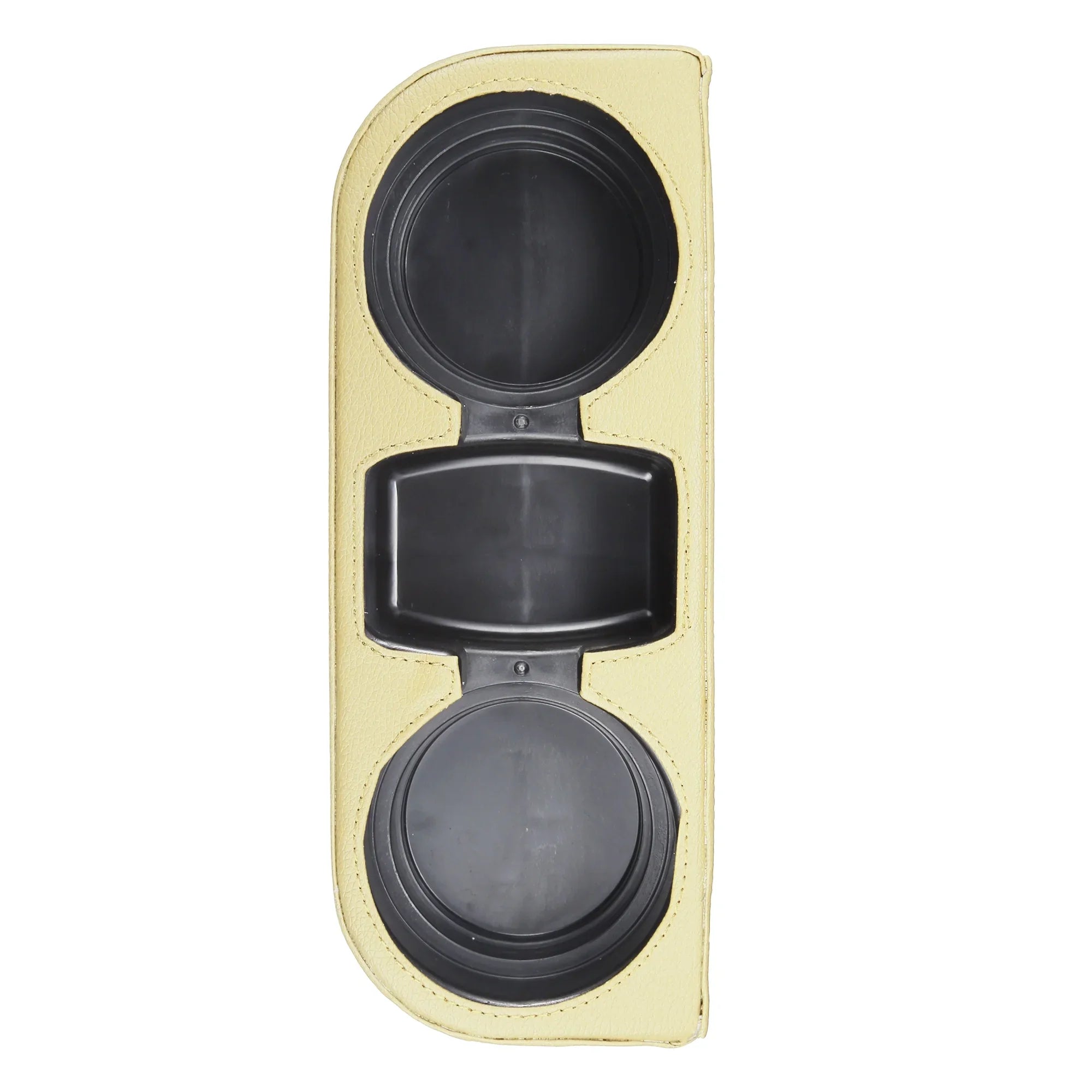 Car Storage Organizer Pocket Console Filler Cup Holder Side Gap Seat Car Beige Multi-function Box Seat