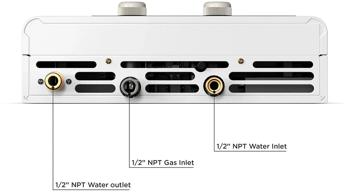 Vent Indoor Forced FVI12-NG Heater Tankless Eccotemp liquid Gas Natural