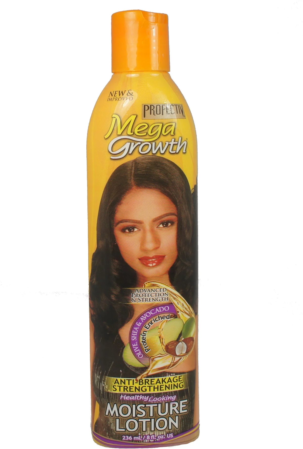 oz of (Pack Moisture Hair 8 Strengthener Mega Growth Anti-Breakage 4) Lotion Profectiv