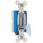 Seymour Keyed Single-Pole 1 15A - PS15AC1L Toggle, Pass Switch, Gray & Quantity Legrand Heavy-Duty