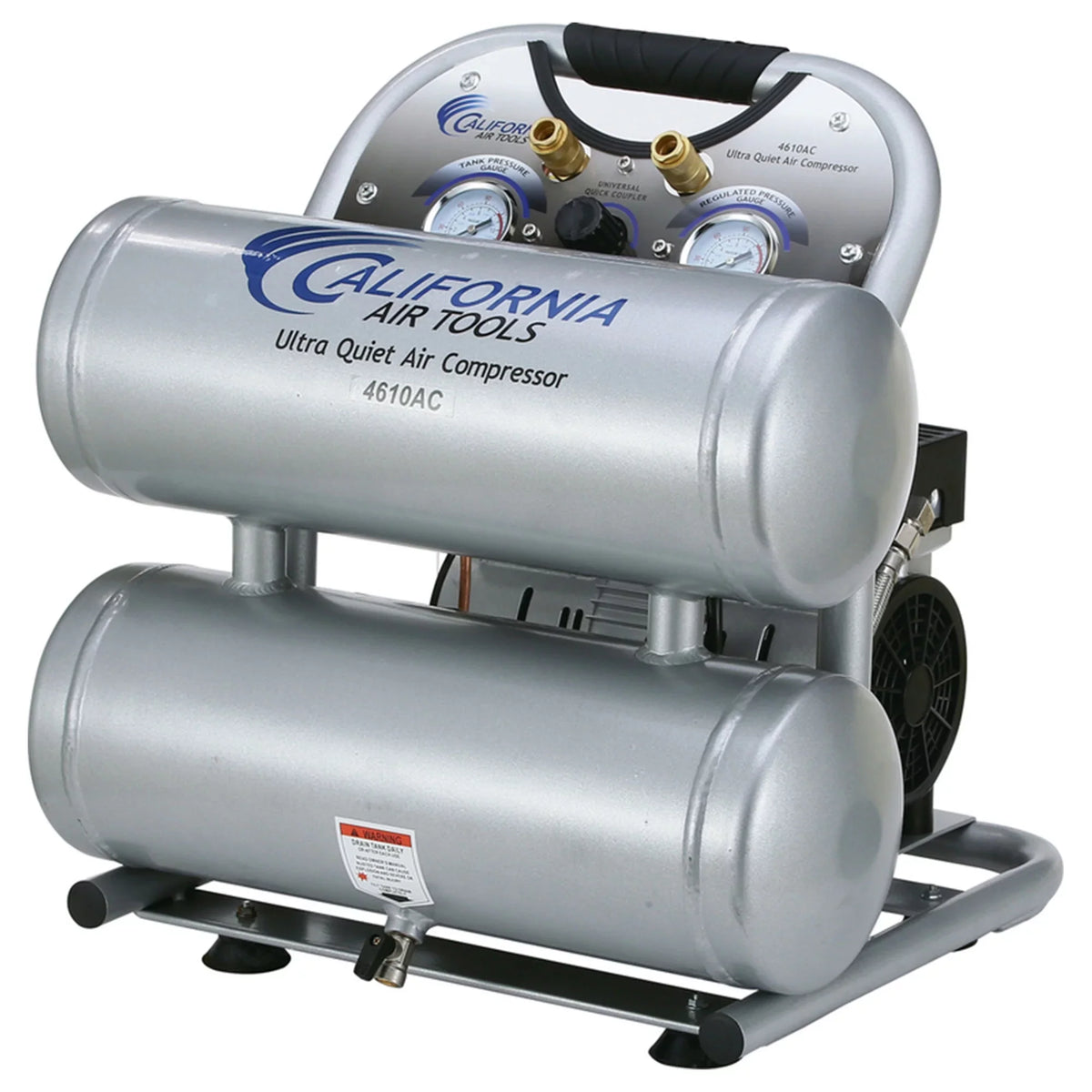 California Air Powerful Oil Quiet Free Tools Ultra 4610AC Air Compressor