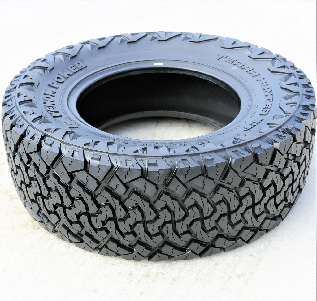 Pair LT Terrain Tires (TWO) Hunter Extreme of Power Ply Venom X/T Load Terra 2 XT 35X12.50R18 10 E