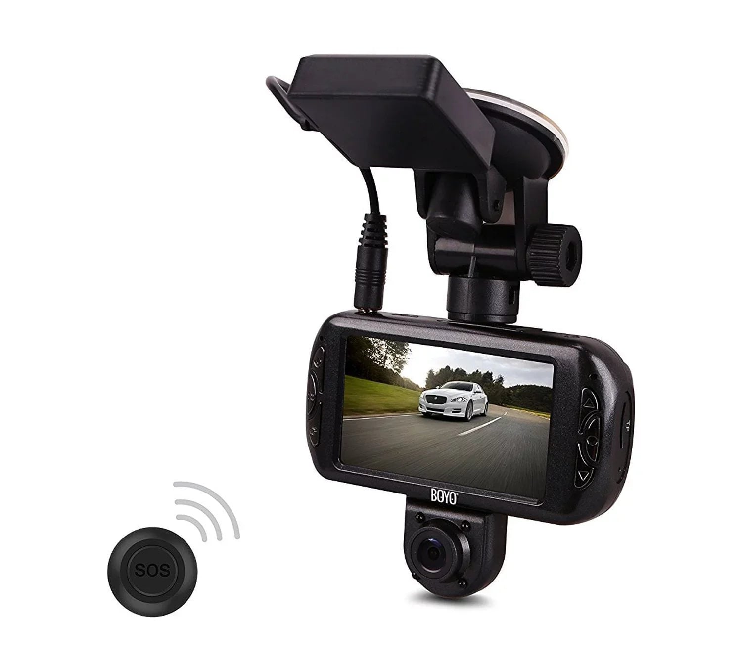 Full Cam VTR217GW Recorder BOYO 2-Channel - HD Dash