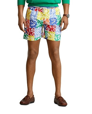 Medium Trunk Yellow Ralph Classic Swim Lauren Traveler dimension Men's