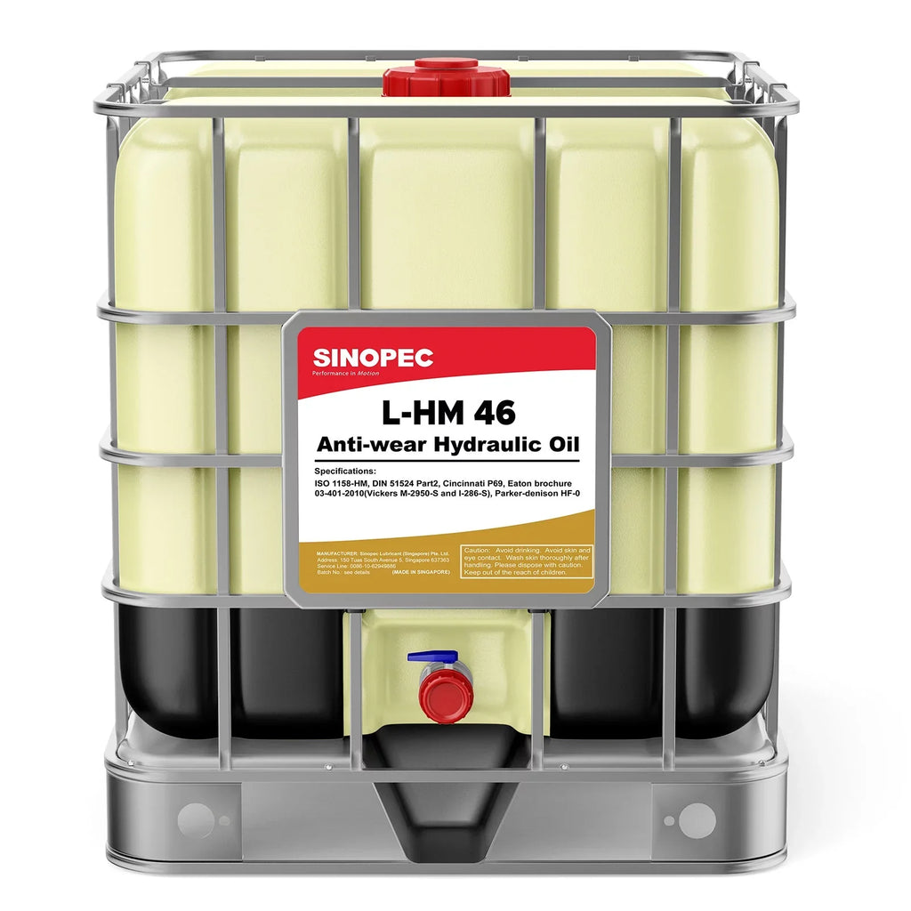 15), Tote Liter 46, AW 1000 (ISO IBC / Gallon 46 SAE Fluid Hydraulic Oil 275 VG