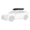 Cargo Black Roof INNO Cu. Gloss Series 11 BRM660BK Wedge Box, ft. 660