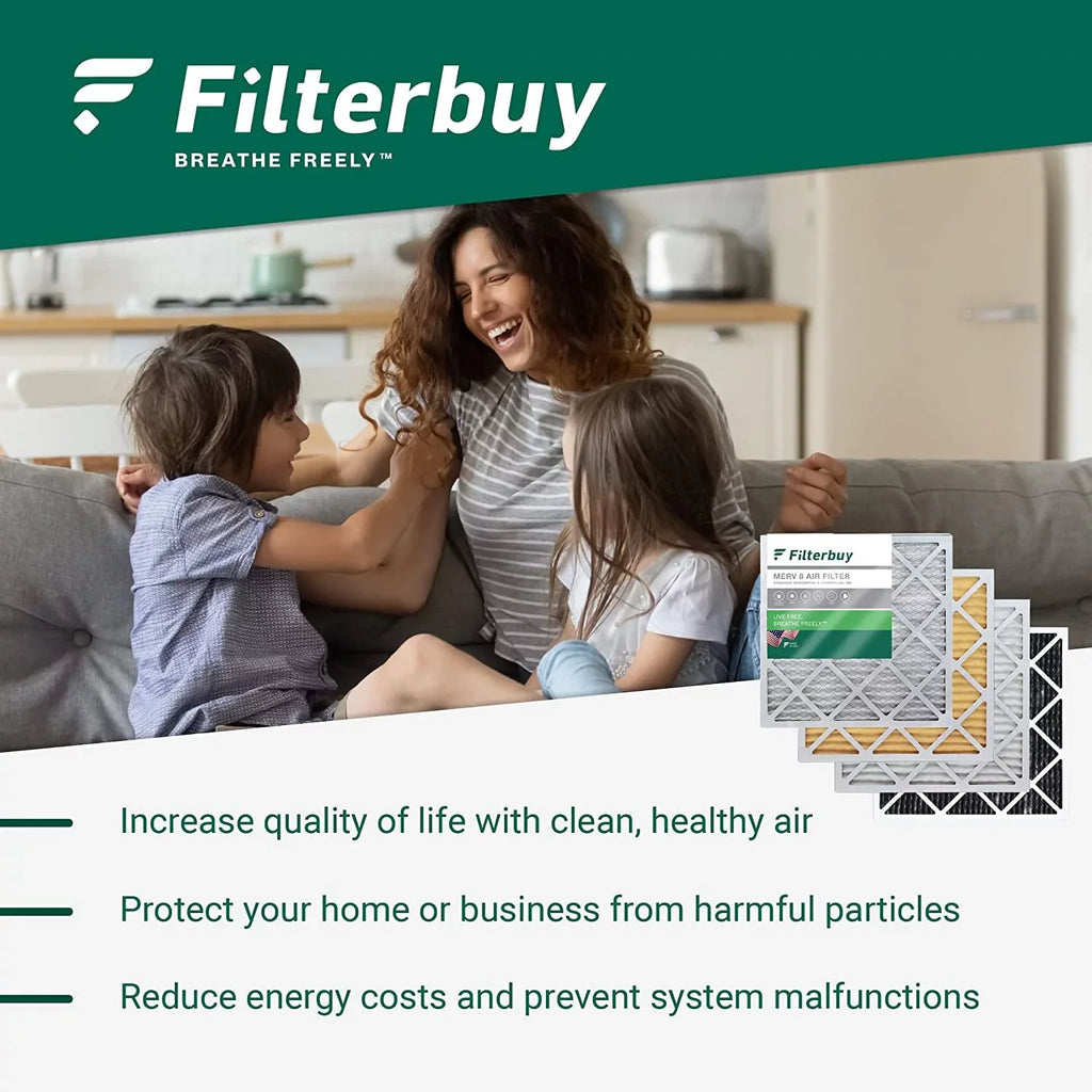 Activated Eliminator 18x18x1 Pleated with Furnace (3-Pack) Air Carbon 8 AC Odor Filterbuy MERV HVAC Filters