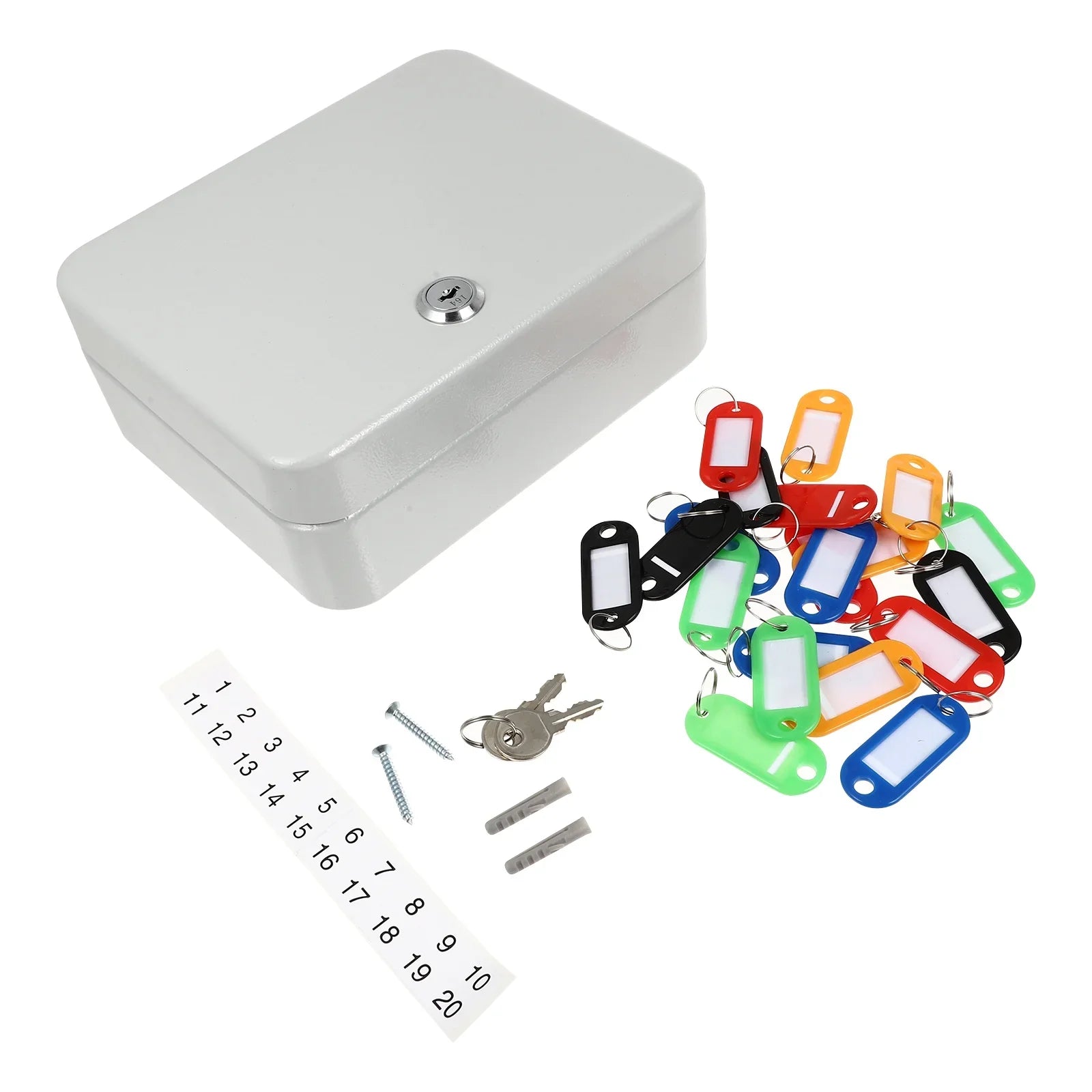 Storage Safe Organizer Wall Key Box Etereauty Security Mount Lock Hanging Locking Management Holder Car Case Cabinet