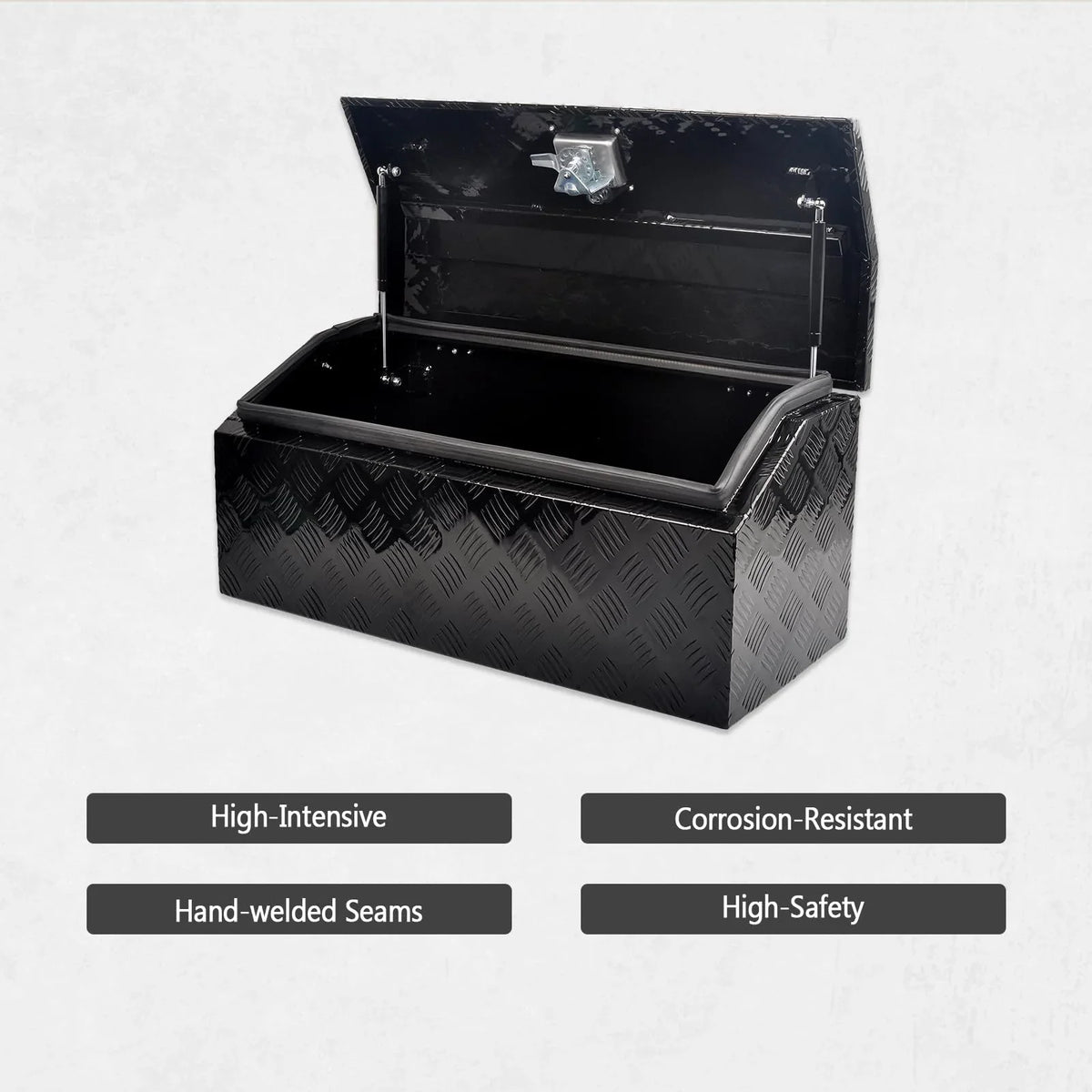 RV Tool FGJQEFG w/ Aluminum Inch Box Tongue 30 Trailer Inch 30x13.2x13.5 Organizer Lock Storage