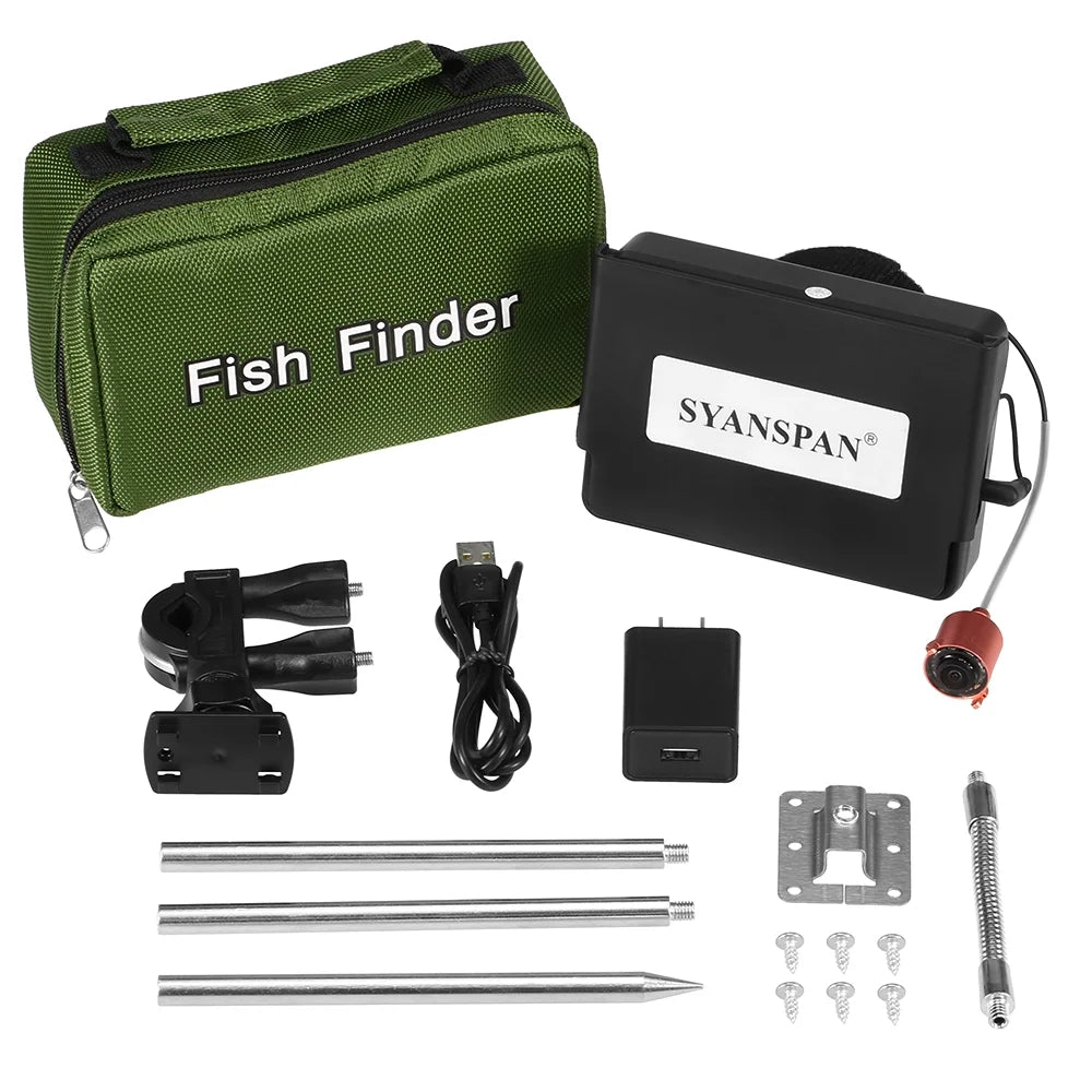 Fishing Bag Cable Finder Fish Ice Waterproof Night with Vision Camera Carry 4.3 Walmeck Inch Portable 20M Camera Boat Fishing Underwater