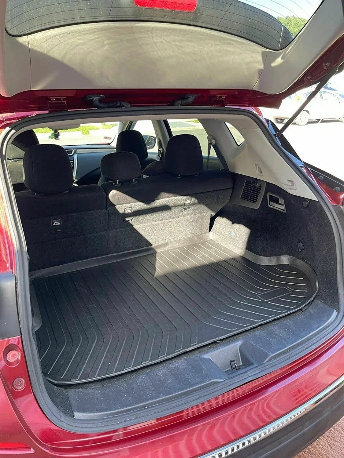 Liner Non-Slip Install Cars Mats – with to Easy Car EA Pre-Cut EACCESSORIES Rubber Mat Murano – Trunk climate-Resistant for Laser for – Mat Trunk 2015-2024 Lip Design – Raised Nissan – Cargo Trunk