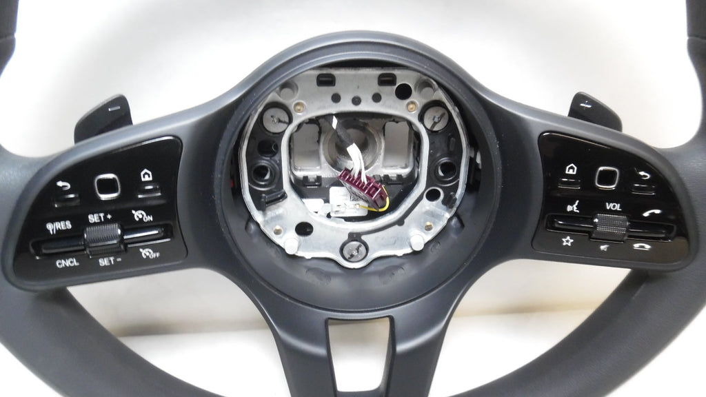 Sprinter Shift & OEM Steering 2500 23 Mercedes Wheel Urethane Pre-Owned w/ Paddle Controls (Good)