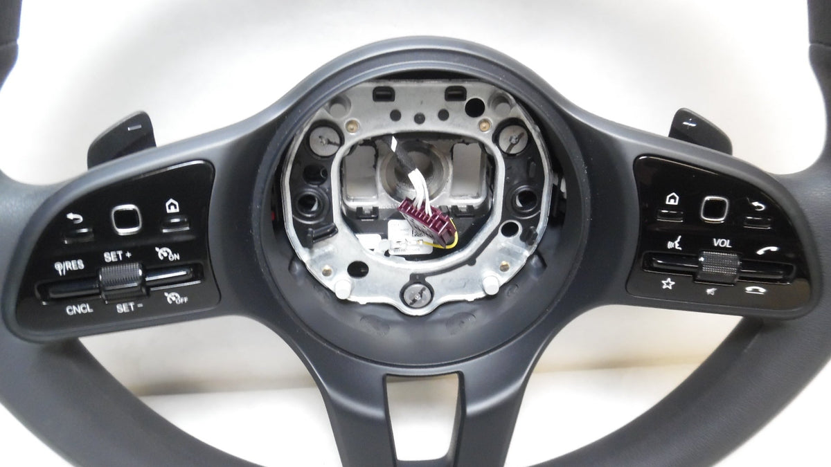 Sprinter Shift & OEM Steering 2500 23 Mercedes Wheel Urethane Pre-Owned w/ Paddle Controls (Good)