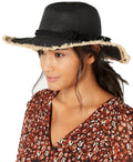 Detail Straw Hats, & INC Concepts Black Women’s Floppy Rope International Twisted