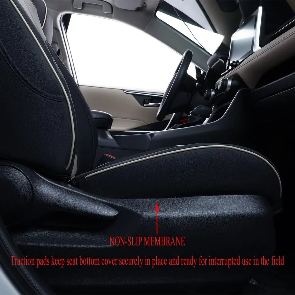 RAV4 (Black/Gray) Seat 2020 SE 2022 for 2021 2023-Full Hybrid Custom Set,Leather Fit Hybrid,XSE 2023 2019 Toyota Car RAV4 EKR Prime,2022 Cover