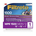 1 Allergen, Bacteria 1500 Air MPR Virus, and Filter, Filter Filtrete 12, MERV 18x18x1