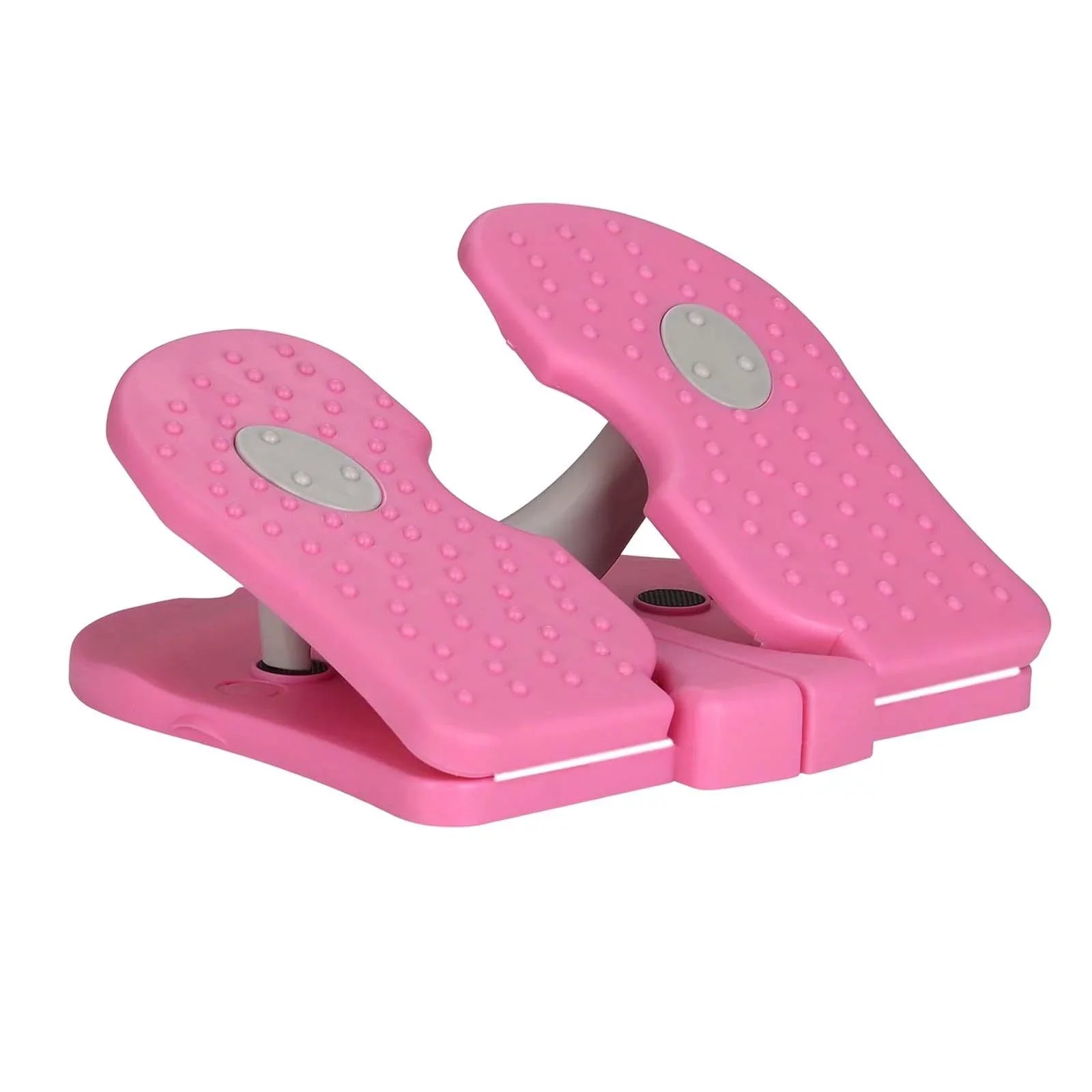Training Climber 2pcs Foot Workouts Stepper, Living Fitness and Folding Home Stepper, under Tabletop Office Pink Blue Room Machine Bedroom