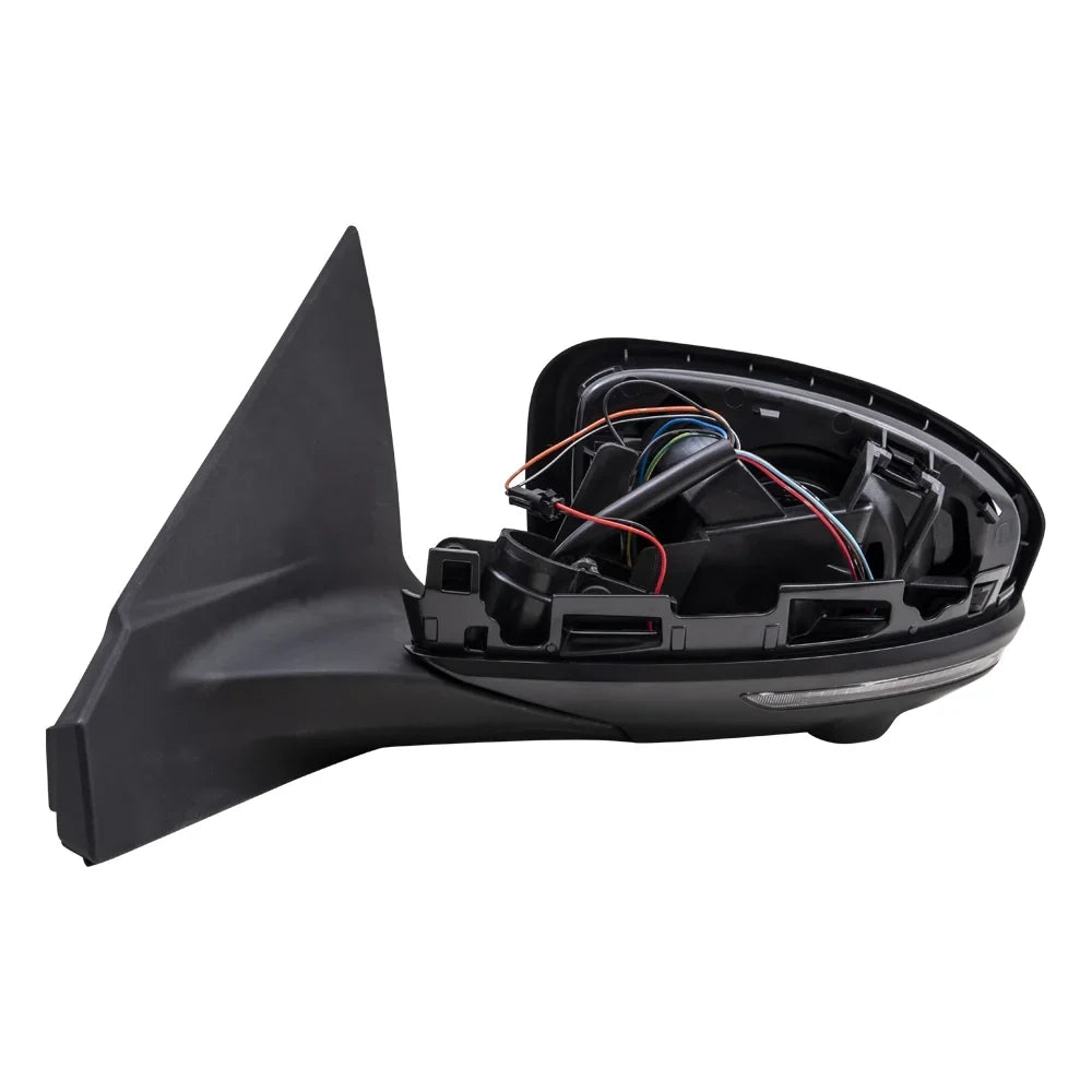Driver Paint Compatible Nissan Sentra 2020-2021 Power With To Left Mirror Heat-Signal-Camera Replacement Match With Aftermarket Brock Black
