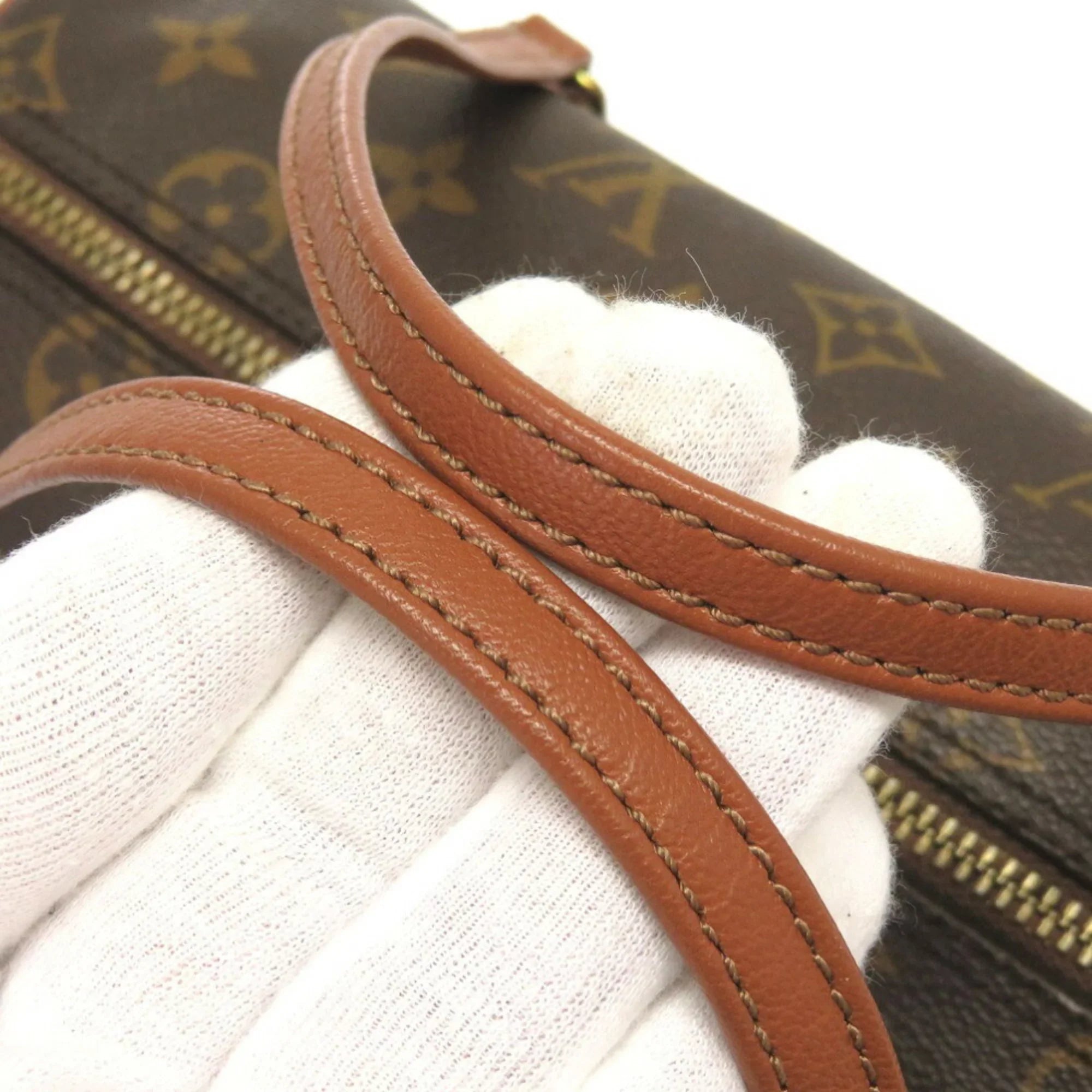 Pre-Owned M51386 Papillon Bag (Fair) Handbag 0176 26 Monogram