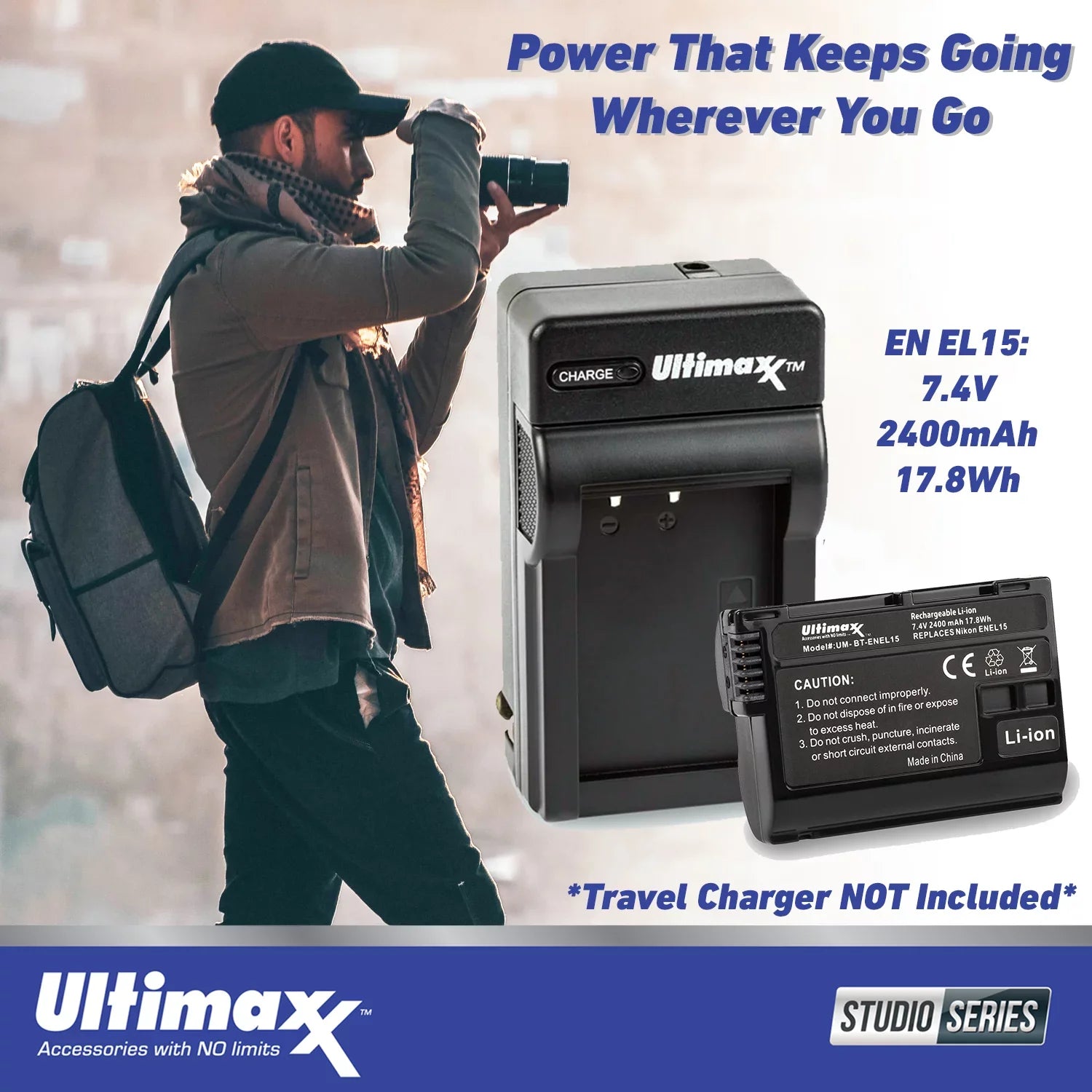 More + SDXC Card, 64GB Nikon Memory Life (Body DSLR & Battery Extreme (18pc Extended SanDisk Only) Pack Power with Camera Bundle) MB-D16 Multi Replacement D750 Battery