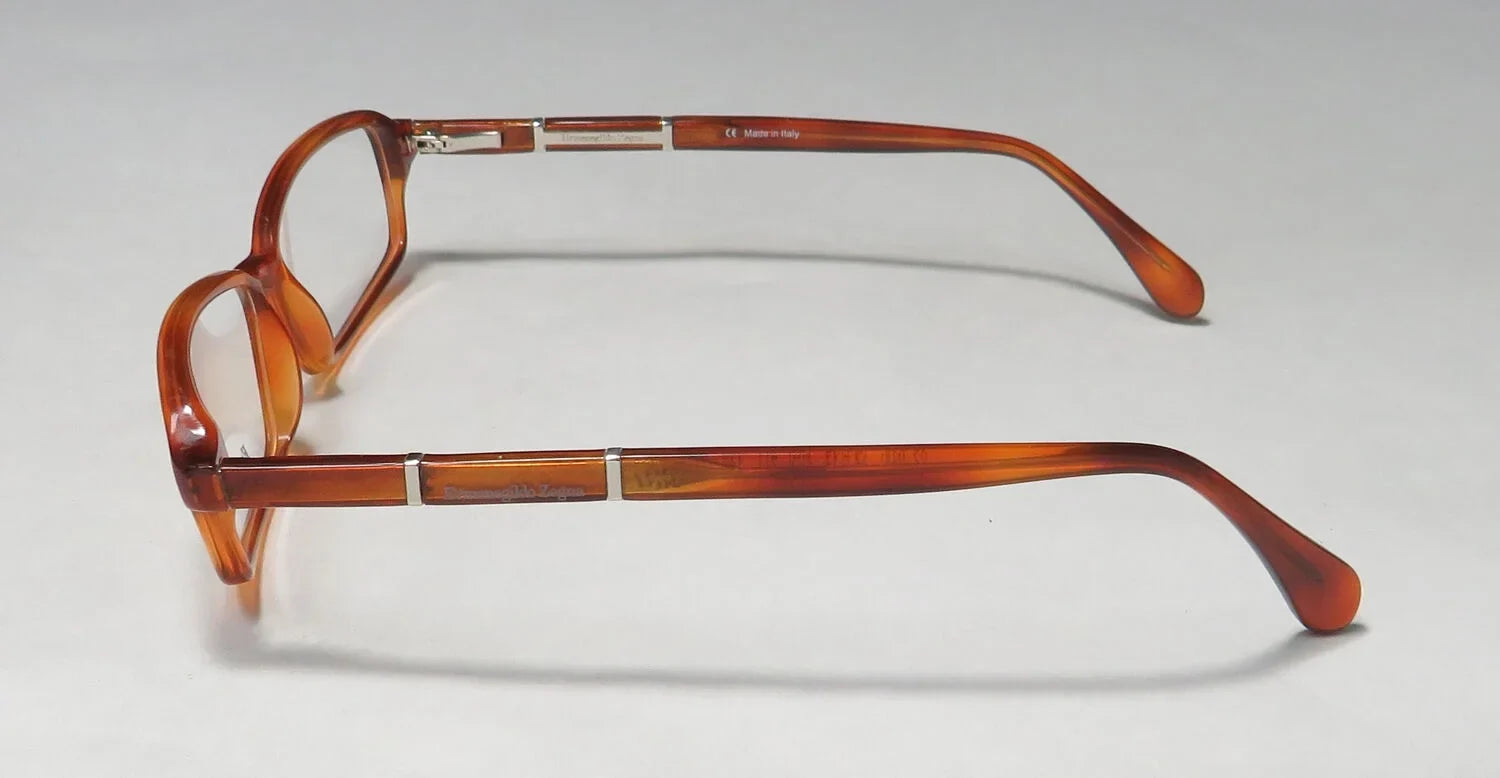 0711 Glasses Unisex Rectangle Lens Polycarbonate 3500 Zegna Ermenegildo VZ Reading