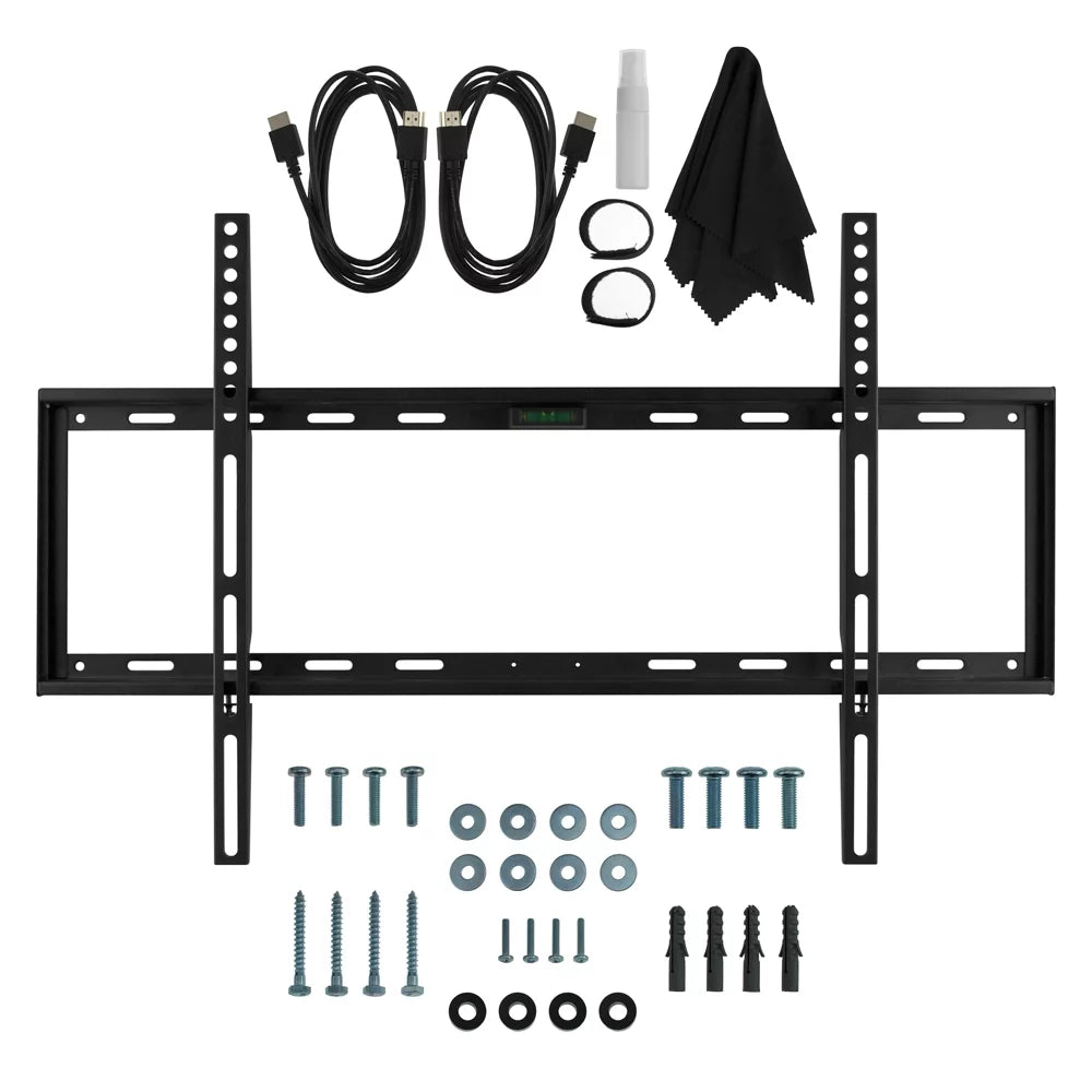 Screen 2020 Wall (2020) Mount, TV 43-inch Surge Cleaner with TV 4K LED UHD Deco Adapter, Essentials Gear with Bundle 6-Outlet X800H Subwoofer, Soundbar XBR43X800H 60W and Smart