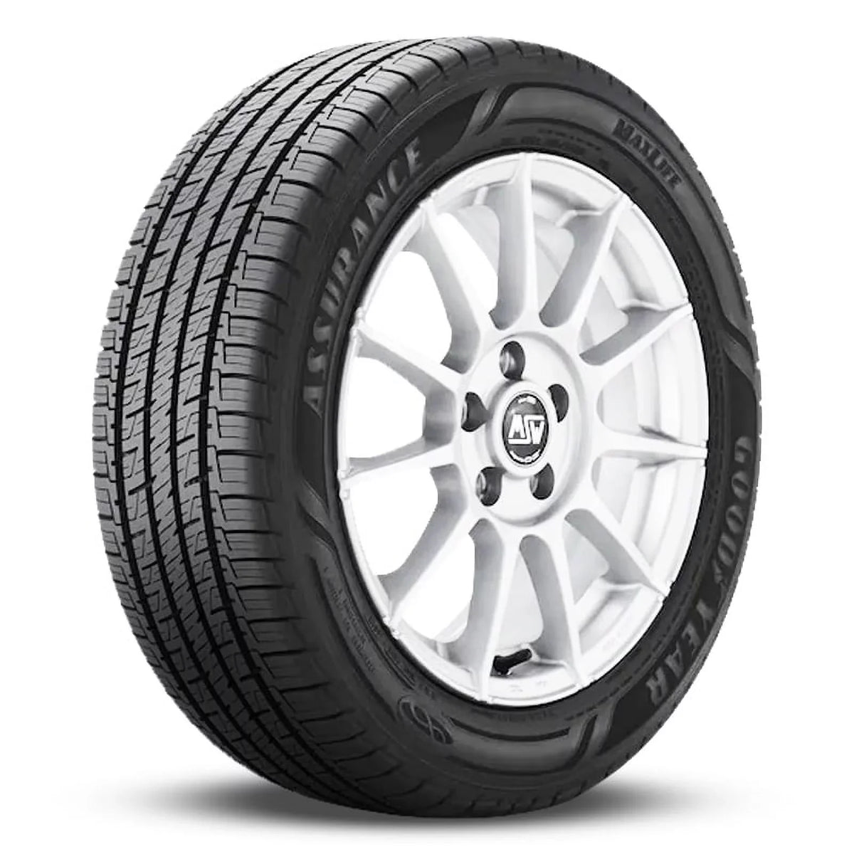 4 110929545 SET 107H Mileage Goodyear / 255/55/20 All / 255/55R20 Maxlife Tires 85K 2555520 Season Assurance