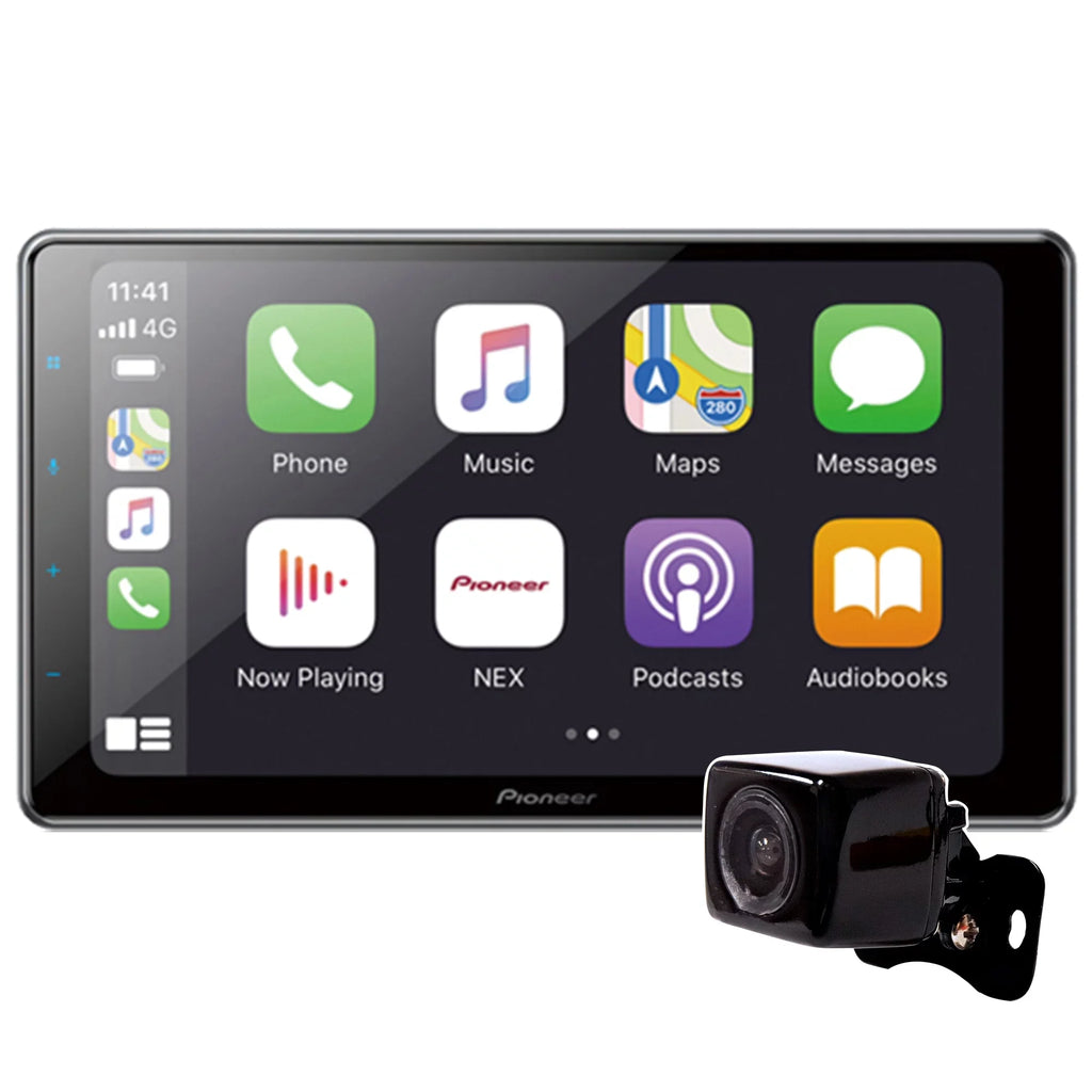 New Media 1-DIN DMH-WT7600NEX Digital & Pioneer Receiver 9" Backup Camera