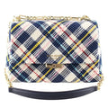 Tweed Carlyle Medium Kate York Spade Shoulder Fabric Chain New Bag Parchment