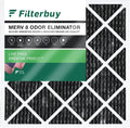 Air AC HVAC Odor Carbon 8 Filters MERV Eliminator Activated Filterbuy Pleated 18x18x1 with Furnace (1-Pack)