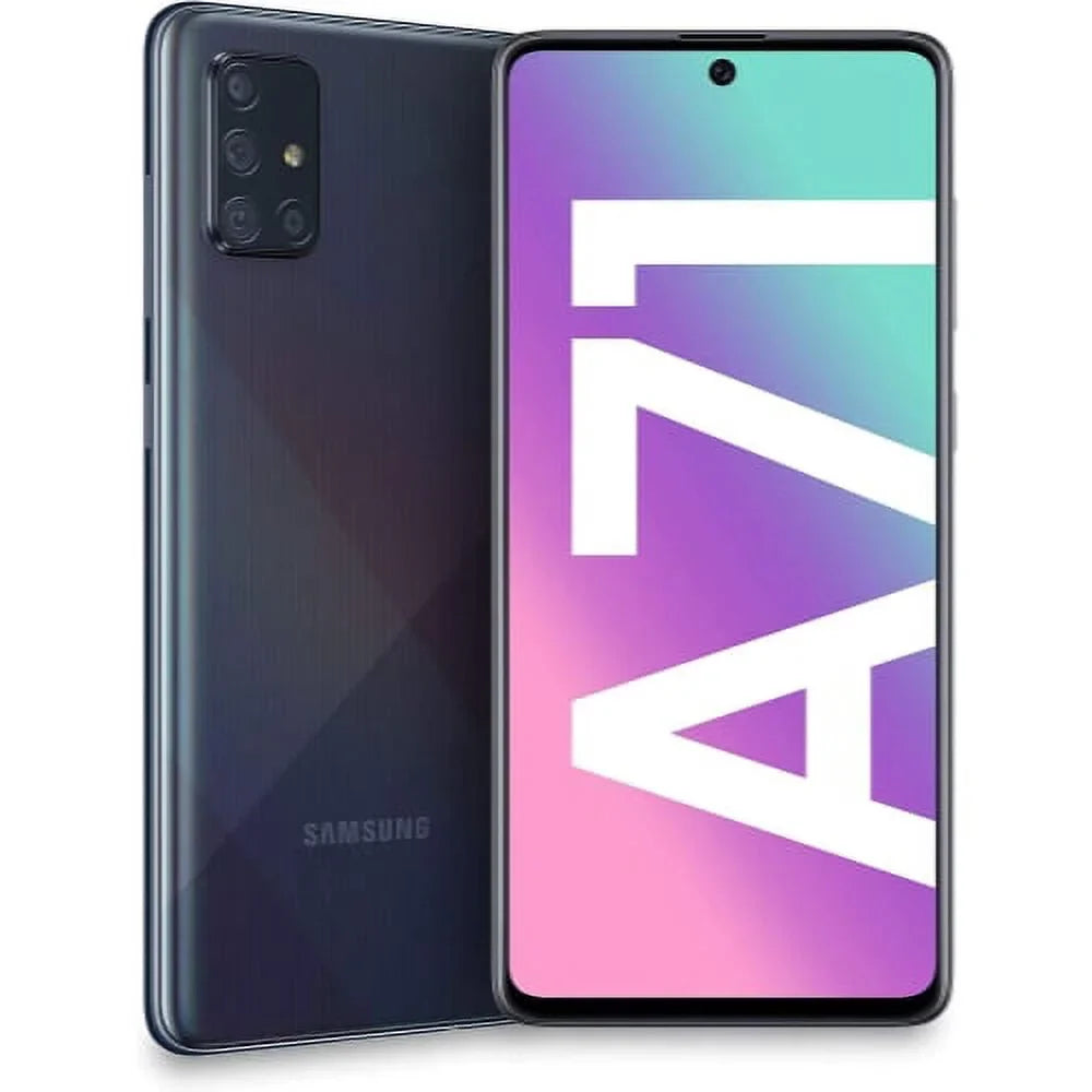 5G (T-Mobile A71 Pre-Owned 128GB Galaxy A716U Smartphone Good) (Refurbished: Black Only)