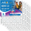 & Air Filter WICKED - MERV 18x20x1 Pleated 18x20x1 Furnace Pack FPR CLEAN Comparable to MPR Air AIRX HVAC FILTERS 1500 Filters Conditioner AIR. Made by USA 6 9 Premium Filter 13 2200 AC Electrostatic
