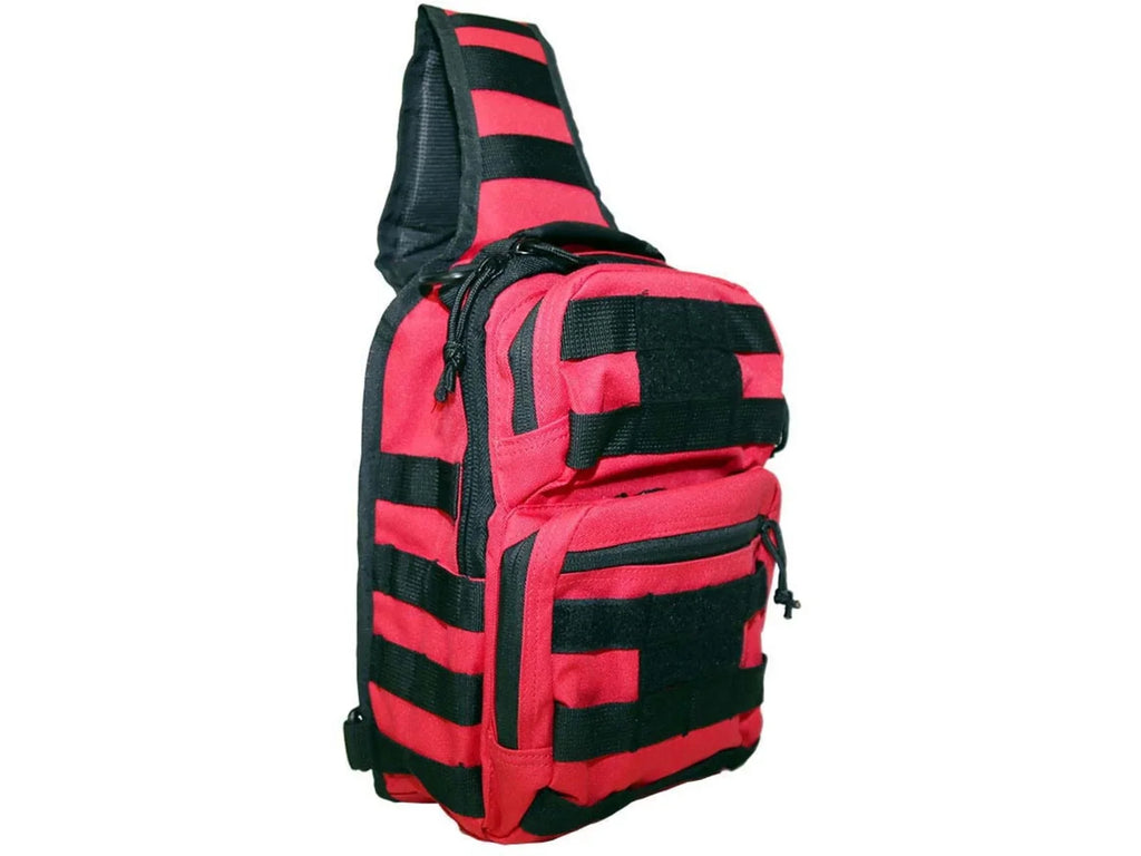 VISM Utility Red/Black Bag, Trim, Sling