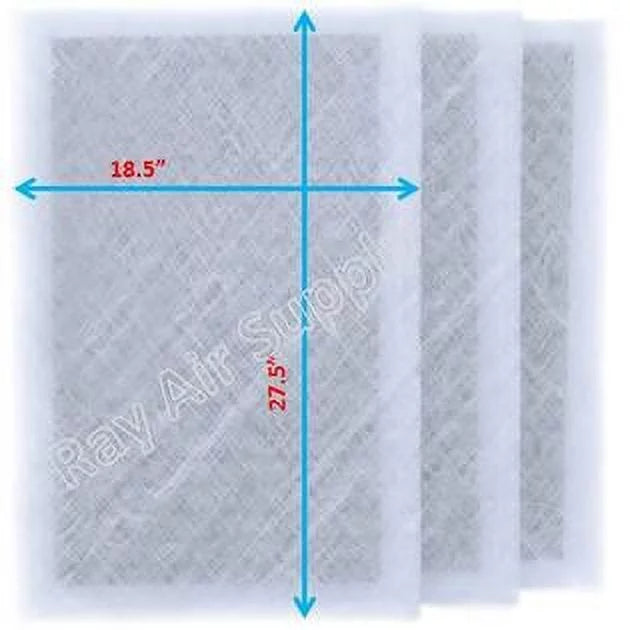 SUPPLY Replacement Air RAYAIR (3 20x30 20x30 Pads Cleaner WHITE SolaceAir Pack) Filter Compatible Refills with