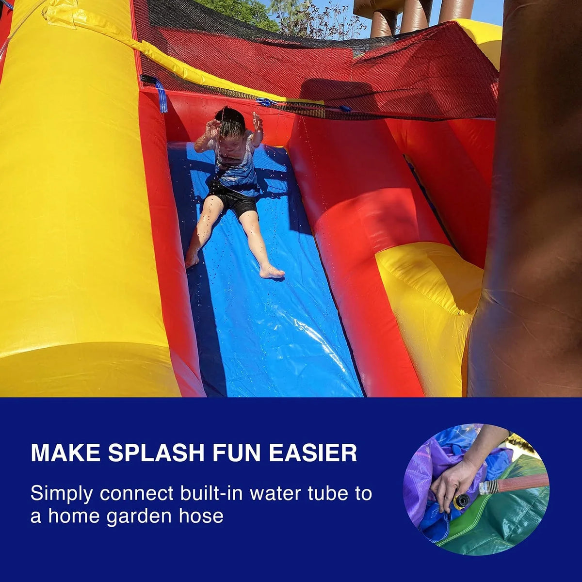 Kids Blower) Pirate Commercial (with Slide House liquid JumpOrange for Adults and Grade Ship Bounce