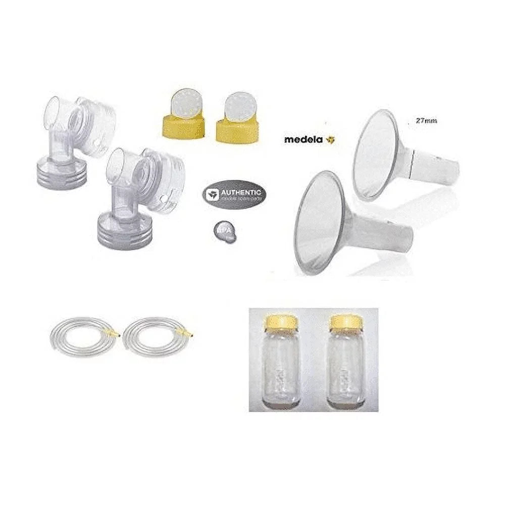 advanced design pump Replacement in 27mm bulk for - ( Breastshield Medela starter in Non models; Kit kit.. medela and retails design packing) From - pump