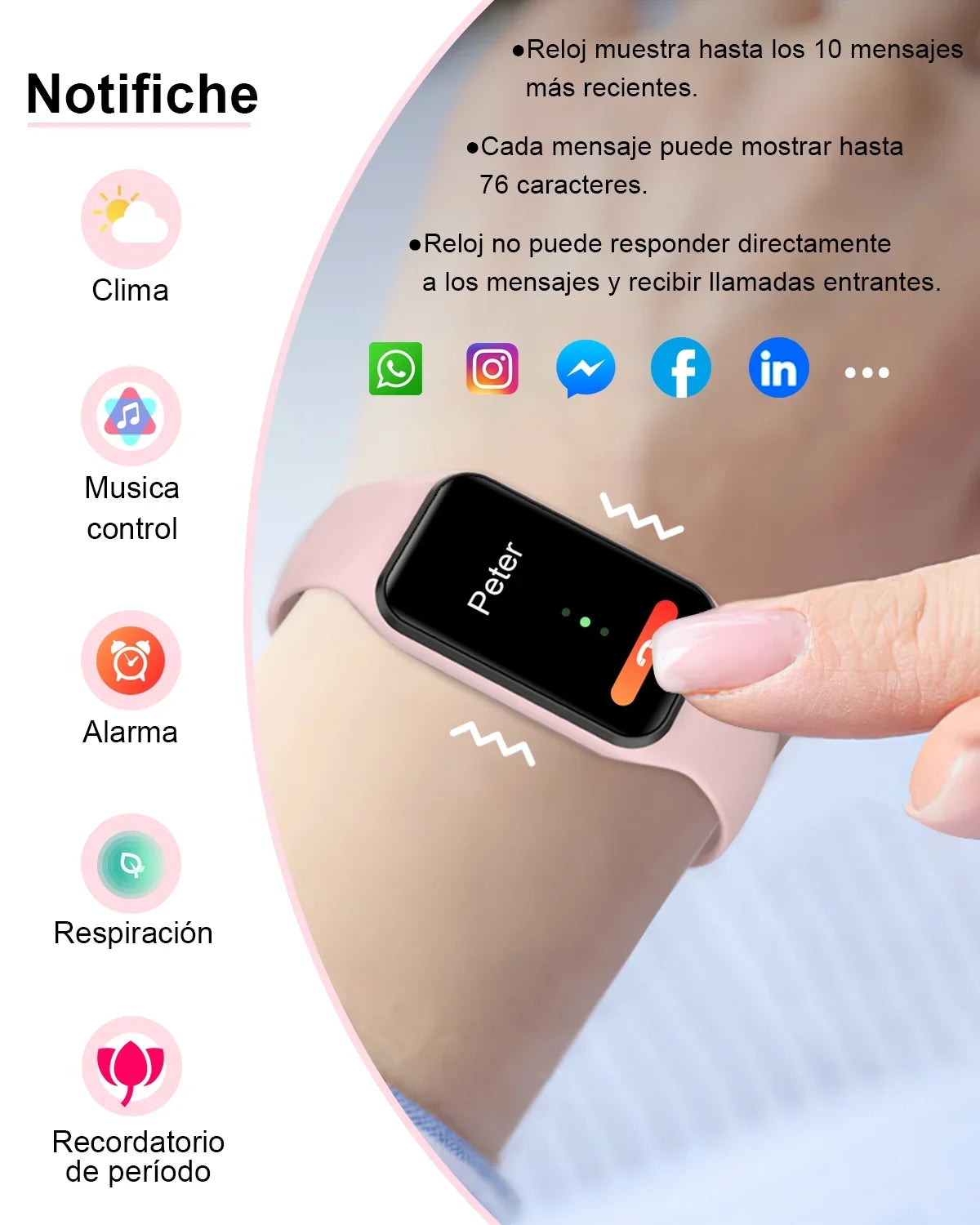 Watch Screen,with HD Smart Pedometer, for IP68 Calorie 1.47 iOS,Pink Compatible 24 Sports Men Android Waterproof, Fitness with Tracker Women Inch Modes and , -