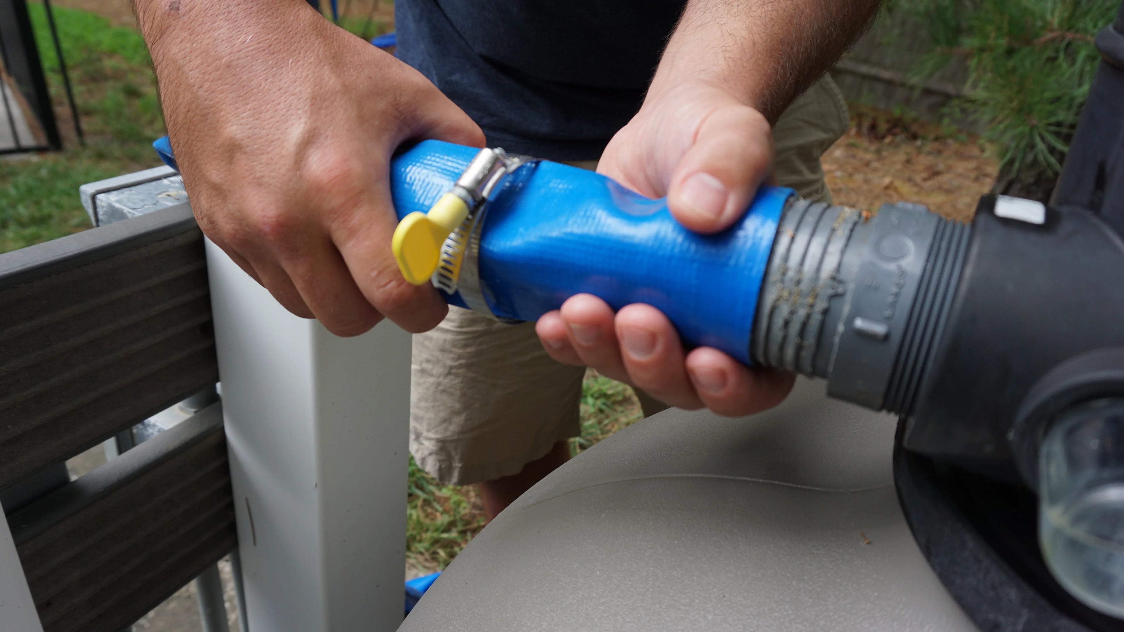 & #200 Swimming Fountain Drain Cartridge for Eco Pools Sand liquid Waste Pool Filtered