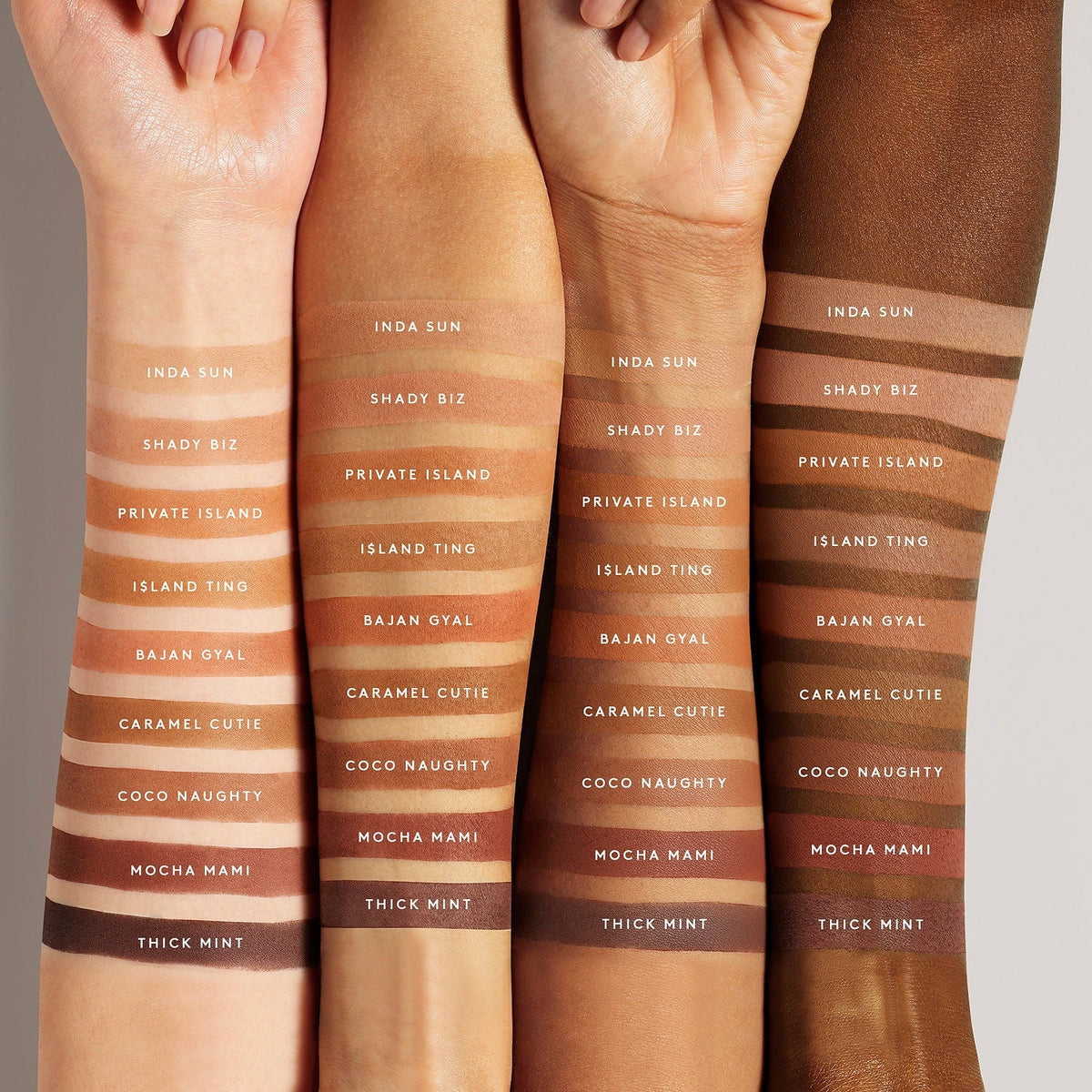 Thick Beauty - skin Warmth - Sun Rihanna Bronzer tones, by Instant Mint deep undertones Fenty neutral Stalk'r