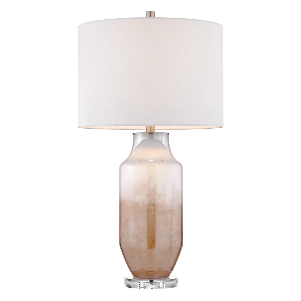 Led Table Glass Lite - Tall Buffet Source Becca Lamp 31" Ls-23857 Art