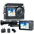Camera Sports Underwater 20MP Camera Waterproof WiFi Accessories Campark Screen Camera 4K Touch Action Vlog GoPro Kits Camera 30FPS Compatible