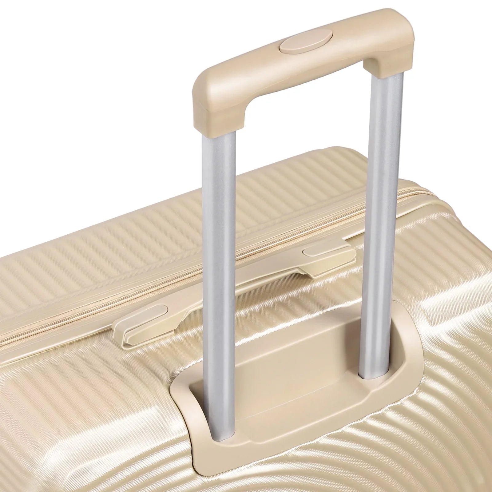 in Champagne, Oriental Collection TSA - Piece Spinner Lock Hardside Hikolayae Sets Luggage 3