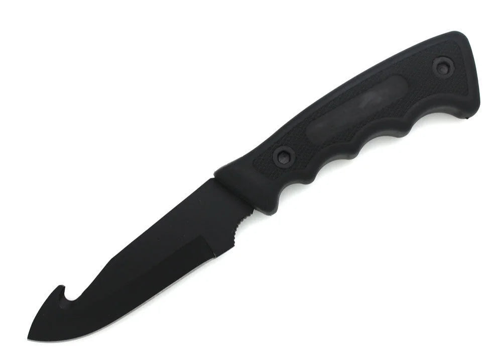 Set Game 5PC Heavy Snake Big Black Eye Knife Tactical Duty Hunting