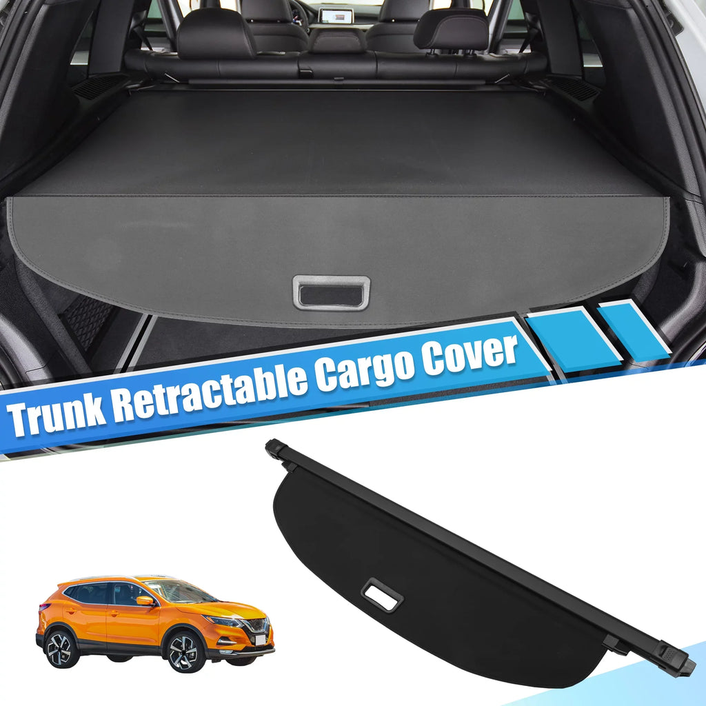 Cover Black Retractable Rear Unique for 2021-2024 Fit Cargo Shade Shield cover Ajustable Trunk Rogue Nissan Bargains