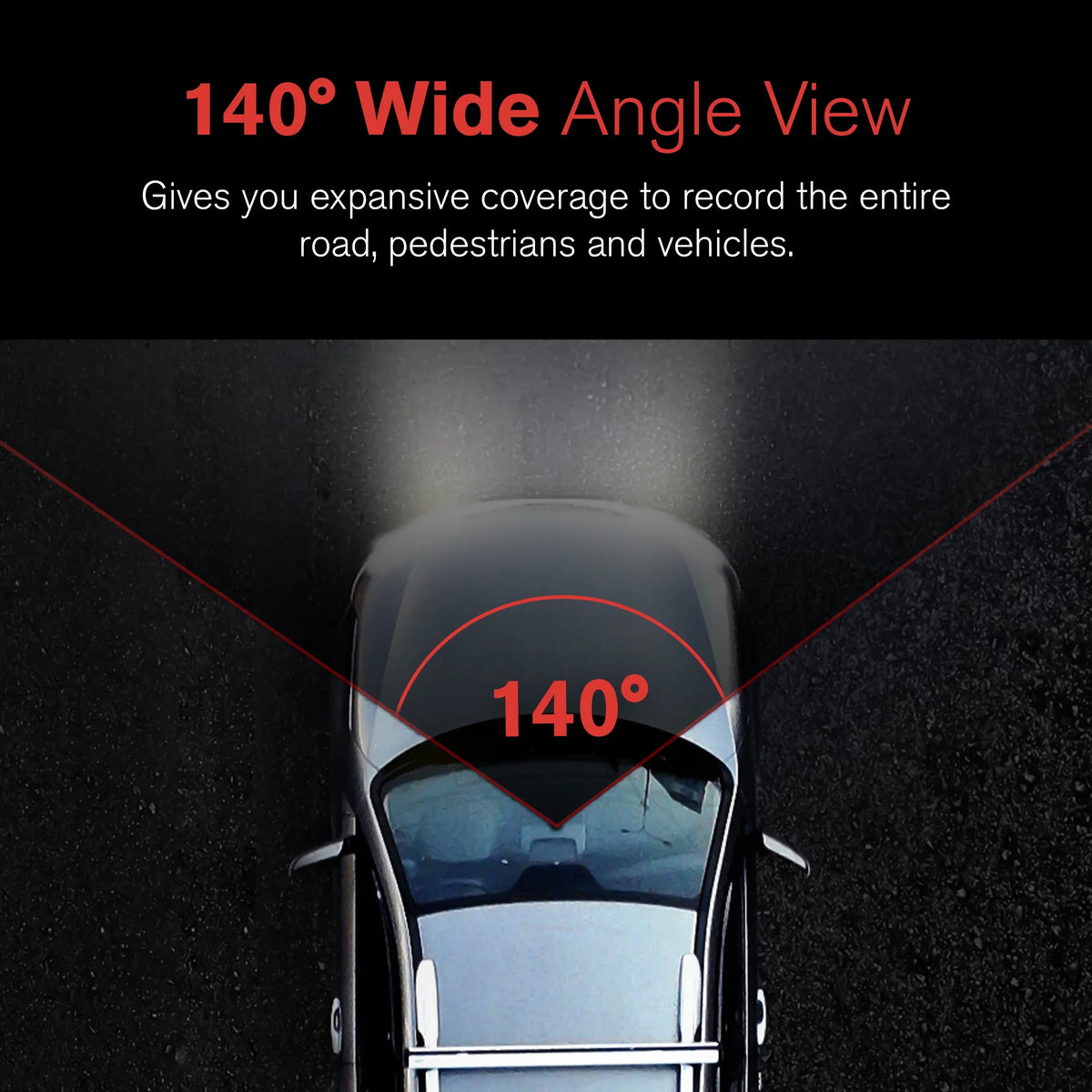 Wide App, Recording with 2.4" LCD with YADA Record Park Degree 1080p Loop Mode, G-Sensor Lense, Roadcam Angle 140 and Screen, Technology