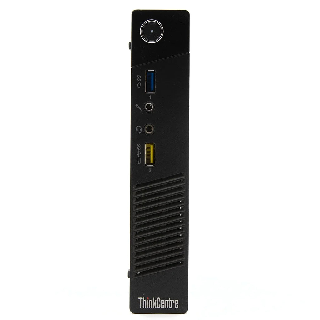 Hard Home Tiny i3, DDR3 Form Restored Windows 64 (Refurbished) Core bit M73 4GB Drive, Factor Intel RAM, SSD PC, 120GB 3.2 ThinkCentre Computer 10 GHz
