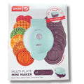7 Dash Maker Storage Waffle with a and Mini Plates Waffle Iron Removable